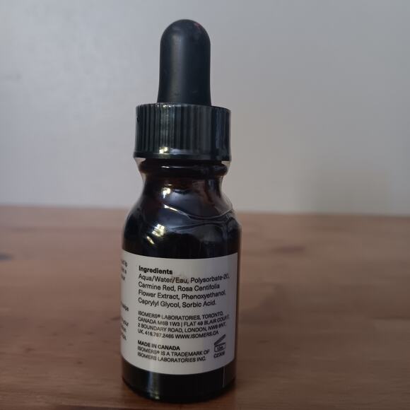 Isomers Lip and Cheek Stain~Red Cherry 0.51oz not lipstick/blush - Picture 3 of 3